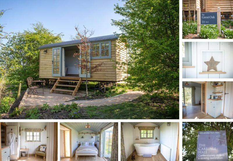 Perkins Luxury Shepherd Huts นอตติงแฮม ภายนอก รูปภาพ
